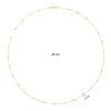 glow-102-8103-45-gold-plated-schakelketting-met-bolletjes-2-mm-breed-lengte-45-cm