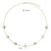 glow-102-8627-55-gold-plated-jasseron-ketting-met-klaver-zirkonia-lengte-50-55-cm