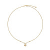 glow-102-8744-45-gold-plated-ketting-met-hanger-hartvormige-zirkonia-en-parel-8-mm-lengte-42-45-cm