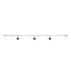 glow-104-0505-16-zilveren-armband-met-hanger-lieveheersbeestje-rood-emaille-6-mm-breed-lengte-12-14-cm