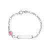 glow-104-0514-14-kinder-plaatarmband-van-zilver-met-roze-emaille-vlinder-25-mm-x-5-mm-lengte-12-14-cm