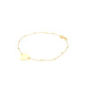 glow-104-8381-19-gold-plated-armband-met-hartvormige-hanger-12-mm-lengte-19-cm