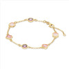 glow-104-8625-19-gold-plated-armband-met-hanger-en-zirkonia-roze-paars-7-mm-breed-lengte-17-5-19-5-cm