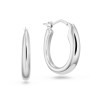 glow-107067400-zilveren-ovale-oorringen-glanzend-4-mm-breed-hoogte-24-mm