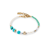 coeur-de-lion-fusion-pearls-turquoise-armband-1126-30-0605-gold-plated-met-parels-lengte-18-21-cm