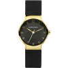 jacob-jensen-nordic-195-dameshorloge-van-goudkleurig-titanium-en-zwarte-band-o-29-mm