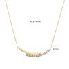 glow-202-1614-45-14-karaat-gouden-schakelketting-met-anker-en-zirkonia-hanger-25-mm-lengte-42-5-45-cm