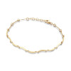 glow-204-0110-19-gouden-schakelarmband-met-golvend-patroon-4-mm-breed-lengte-19-cm