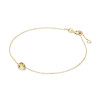 glow-204-2069-19-gouden-armband-met-hanger-dubbel-cirkeltje-1-mm-breed-lengte-19-cm
