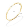 glow-204-2563-60-gouden-bangle-massief-goud-zilveren-kern-glanzend-3-mm-breed-diameter-60-mm