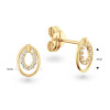 glow-206016800-gouden-ovale-oorstekers-met-transparante-zirkonia-5-mm-breed-hoogte-7-mm