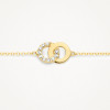 blush-2223yzi-gouden-armband-met-hanger-twee-verweven-zirkonia-hangers-lengte-18-cm