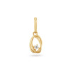 glow-220-0311-00-14-karaat-gouden-ovale-hanger-met-briljant-geslepen-transparante-zirkonia-5-mm-breed-hoogte-14-mm