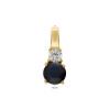glow-220-1033-00-14-karaat-gouden-rechthoekige-hanger-met-saffier-en-zirkonia-hoogte-10-mm