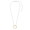 ti-sento-34071sy-42-collier-met-gold-plated-slang-en-zirkonia-lengte-38-40-42-45-48-cm