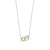 ti-sento-milano-34025zy-42-ketting-met-hanger-bicolor-lengte-42-cm