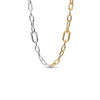 pandora-me-364343c00-45-bicolor-ketting-zilver-en-gold-plated-paperclip-schakels-lengte-45-cm