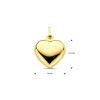 gouden-hartjes-hanger-13-mm
