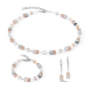 coeur-de-lion-geocube-armband-4017-30-0235-iconic-precious-zilverkleurig-met-grijs-en-rosegoud