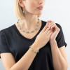 coeur-de-lion-geocube-ketting-iconic-mono-4020-10-0533-goudkleurig-met-groen/variant/lengte-42-48-cm