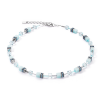 coeur-de-lion-geocube-ketting-iconic-mono-4020-10-2020-zilverkleurig-met-ijsblauw-lengte-42-48-cm