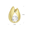 zirkonia-hanger-goud