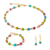 coeur-de-lion-4413-10-1516-ketting-met-multicolor-stenen-boho-sunset-cube-lengte-42-48-cm