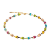 coeur-de-lion-4413-10-1516-ketting-met-multicolor-stenen-boho-sunset-cube-lengte-42-48-cm