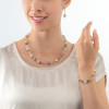 coeur-de-lion-geocube-ketting-iconic-precious-multicolor-4905-10-1576-goudkleurig-met-pastelkleuren