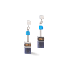 coeur-de-lion-geocube-oorhangers-iconic-precious-4905-21-0711-zilverkleurig-met-blauw-en-bruin