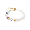 coeur-de-lion-geocube-precious-fusion-pearls-armband-5086-30-1522-met-rozekwarts-en-witte-parels