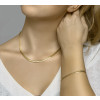 gouden-armband-gourmet-massief
