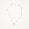 blush-6097ymq-gouden-hanger-met-ovale-bergkristal-en-witte-parelmoer-9-mm-hoogte-15-5-mm