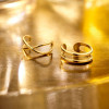 gouden-earcuff-gekruist