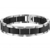 heren-armband-staal-met-zwart-carbon-21-cm