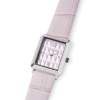 coeur-de-lion-7670-71-1917-iconic-spikes-horloge-zilverkleurig-met-roze-band-en-wijzerplaat