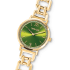 coeur-de-lion-horloge-7652-74-1605-sparkling-fabulous-met-groene-wijzerplaat-goudkleurig