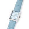 coeur-de-lion-horloge-7670-71-0741-met-blauwe-band-iconic-spikes-van-staal-en-leer