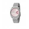 esprit-disc-pink-silver-mesh-horloge-es1l036m0055