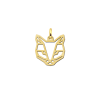 geometrische-hanger-van-goud-kat
