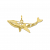 geometrische-hanger-van-goud-walvis