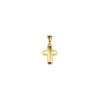 gouden-kruisje-bol-glanzend-12-mm