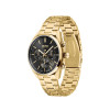 boss-champion-hb1513848-staal-goudkleurig-herenhorloge-met-zwarte-wijzerplaat-o-44-mm