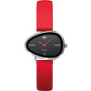 danish-design-frihed-elvsten-red-iv24q1305-dameshorloge-van-rood-leer-met-zwarte-wijzerplaat-35-mm