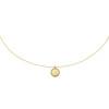 jackie-gold-jkn24-411-14-karaat-gouden-ketting-met-ronde-hanger-met-bolletjes-rand-lengte-40-42-5-45-cm