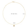 jackie-gold-jkn25-561-14-karaat-gouden-ketting-met-bruine-roookkwarts-hanger-lengte-40-42-5-45-cm