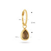 jackie-gold-jks25561-14-karaat-gouden-oorring-met-bruine-rookkwarts-druppel-per-stuk