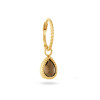 jackie-gold-jks25561-14-karaat-gouden-oorring-met-bruine-rookkwarts-druppel-per-stuk