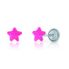 lapetra-lpos0015-zilveren-kinderoorknopjes-met-roze-glitter-ster-5-mm