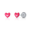 lapetra-lpos0050-zilveren-kinderoorknopjes-met-roze-hartjes-van-emaille-5-mm-breed-hoogte-5-mm